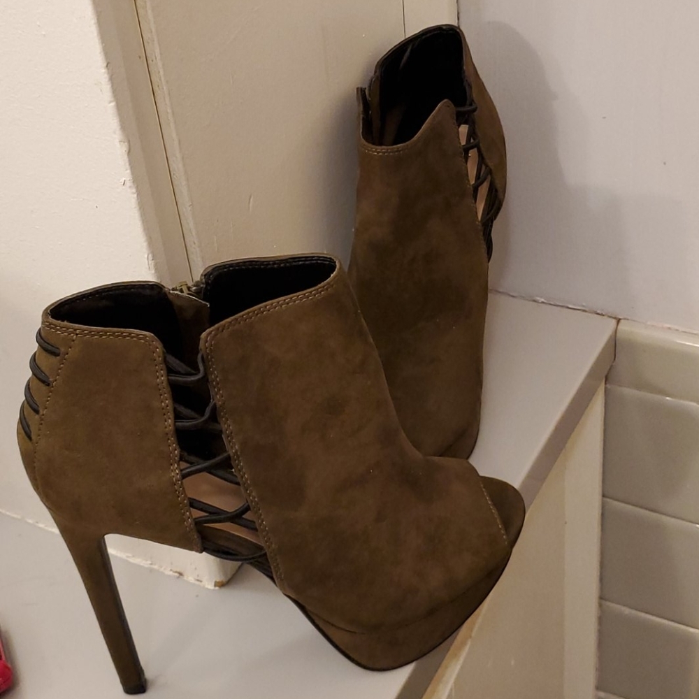 Mix#6 Open Toe Bootie